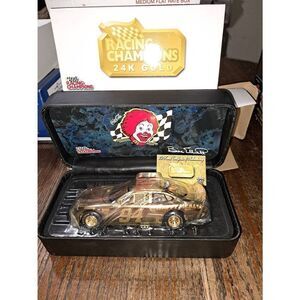 Vintage 98 Racing Champion 24KT Gold Bill Elliott McDonald  Happy Meal Nascar